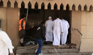 بالصور.. قتلى بتفجير مسجد في الإحساء السعودية