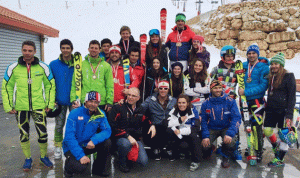 نتائج بطولة لبنان للتزلج على الثلج