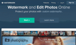 خدمة Watermark لإضافة حقوق على الصور بسهولة!