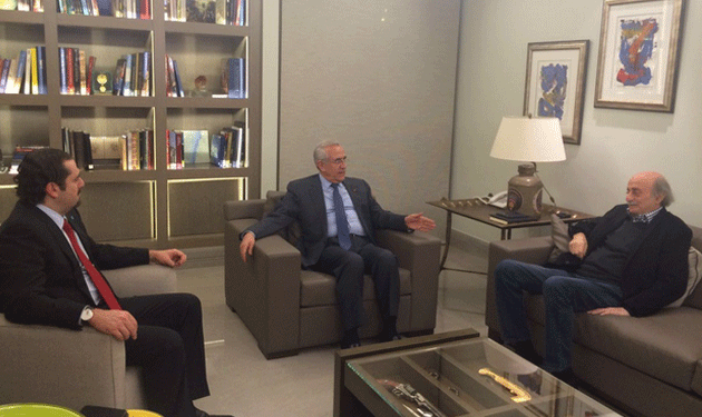 michel-sleiman-walid-joumblat-saad-hariri