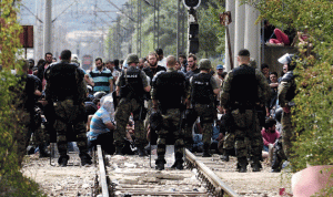 اتهام مهاجر سوري بالارهاب بعد صدامات مع الشرطة في المجر