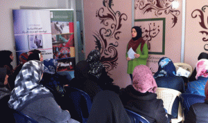 ورشة عمل في طرابلس لمناهضة العنف ضدّ المرأة