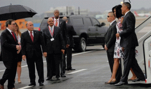 بالصور والفيديو… أوباما يصل كوبا في أول زيارة لرئيس أميركي منذ 88 عامًا