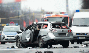 بالصور.. إنفجار عبوة ناسفة بسيارة في برلين ومقتل سائقها
