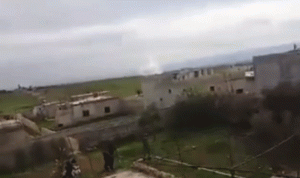 بالفيديو… إسقاط طائرة للنظام في ريف حماة!