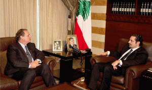 الحريري التقى دو فريج وسفير اليابان ومفتي طرابلس