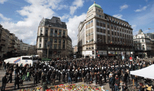 إحتجاجات لليمين المتطرف في بروكسل
