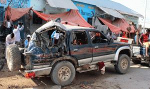 مقتل 3 من عناصر الشرطة في انفجار سيارة في الصومال