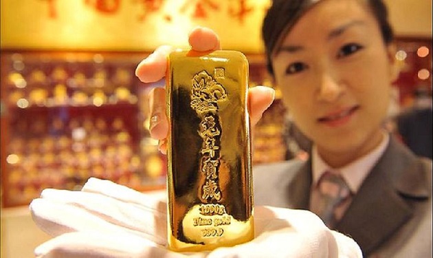 China-gold-bar