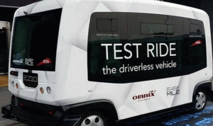 اختبار أول مركبة ذاتية القيادة في دبي 