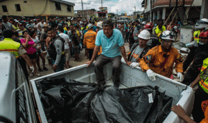 إرتفاع حصيلة زلزال الإكوادور إلى 413 قتيلاً