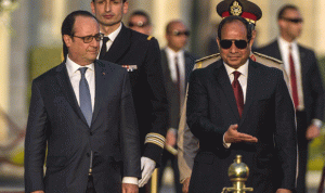 فرنسا: مستعدون لمساعدة مصر في مكافحة الإرهاب