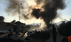 بالصور والفيديو… انفجار بحافلة في القدس