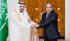 الملك سلمان يتلقى اتصالاً من الرئيس المصري
