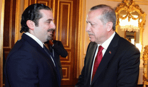 الحريري هنأ أردوغان بإعادة انتاخبه رئيسًا لتركيا