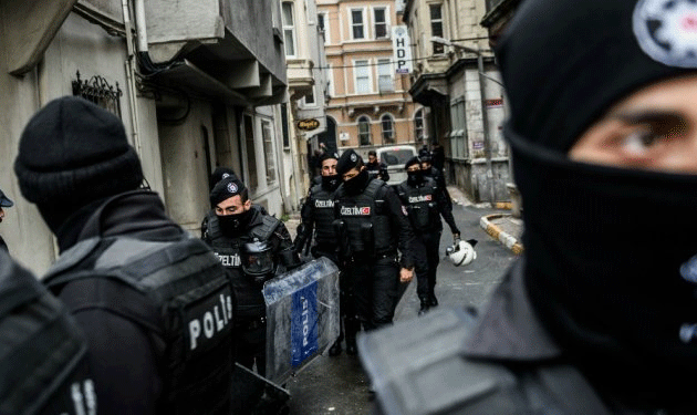 turkey-police