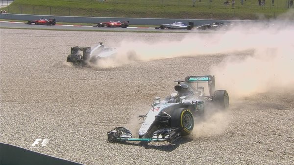 Hamilton and Rosberg  4