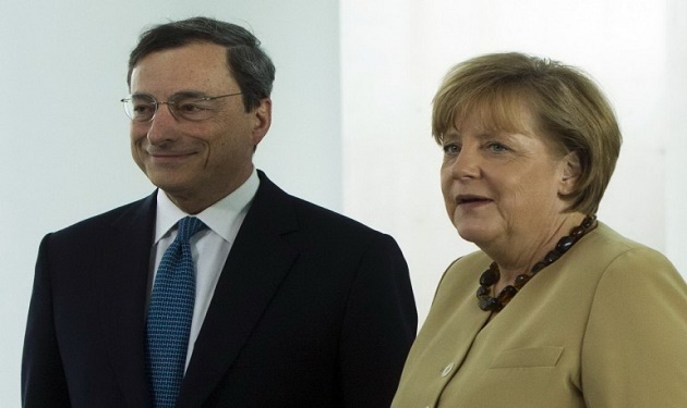 Mario-Draghi-Angela-Merkel