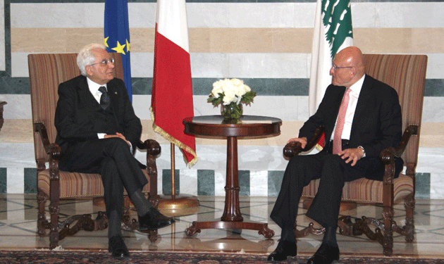 President-of-the-Italian-Republic-Sergio-Matarilla-and-tammam-salam