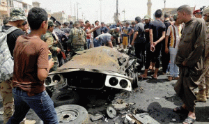 بالصور… سلسلة انفجارات عنيفة تهز بغداد
