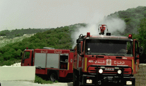 الدفاع المدني يؤكد السيطرة على حريق حرج منطقة بيت مري