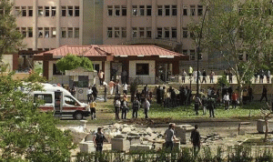 إنفجار أمام مبنى مديرية الأمن في غازي عنتاب