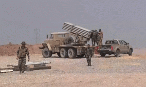 القوات المشتركة تلاحق داعشيين شمال الفلوجة