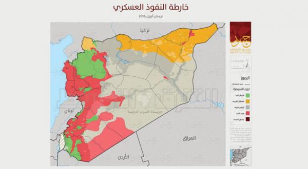 syria map control
