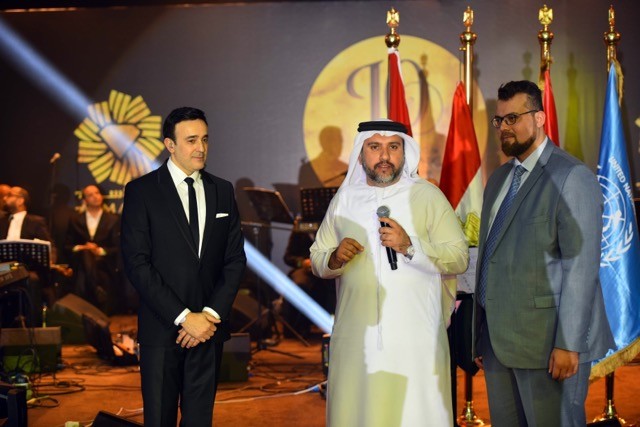 صابر الرباعي مع وفد الامم المتحدة (1)