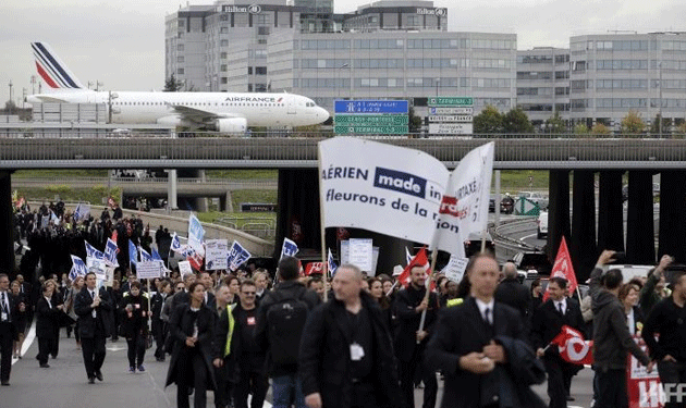 air-france-protest