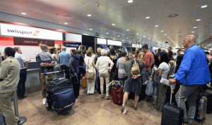 إنقطاع الكهرباء عطّل دخول الركاب إلى مطار بروكسل