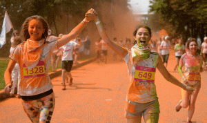 بالصور… “سباق الألوان” في موسكو