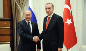 إردوغان يُبرق إلى بوتين في مبادرة تصالحية