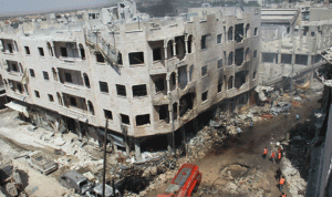 مقاتلو المعارضة يقصفون الفوعة وكفريا في إدلب