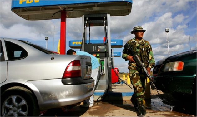 venezuela-gasstation