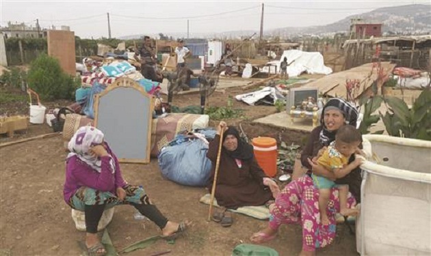 akkar camp refugees lebanon