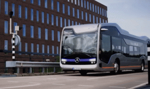 بالصور والفيديو… أوّل حافلة ذاتية القيادة من “مرسيدس”!