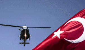 تحطم طائرة هليكوبتر عسكرية تركية تقل قادة