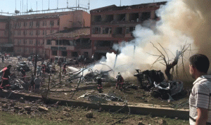 بالصور والفيديو… إنفجار يهزّ ولاية إيلازيغ التركية