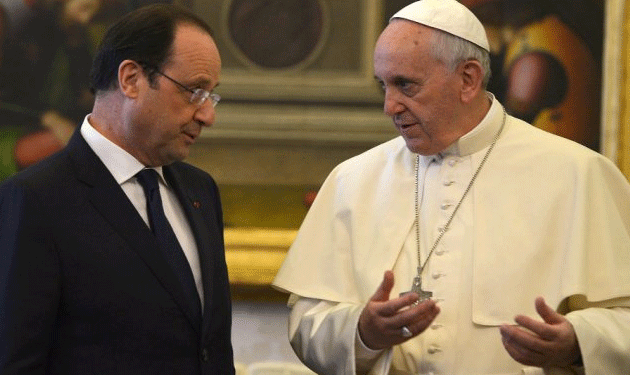 FRANCOIS-HOLLANDE-POPE-FRANCIS