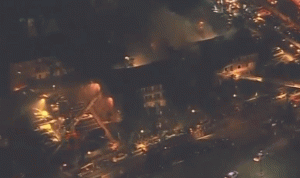 أميركا: جرحى بانفجار وحريق في ماريلاند (بالفيديو)
