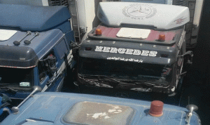 سائقو الشاحنات اللبنانيين في طريق عودتهم من السعودية