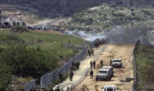 مناورة للجيش الاسرائيلي داخل مزارع شبعا