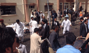 ارتفاع حصيلة الاعتداء على مستشفى جنوب غرب باكستان الى 40 قتيلا