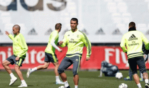 رونالدو يعاود تدريباته مع ريال مدريد