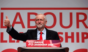 إعادة انتخاب كوربن رئيسا لحزب العمال البريطاني