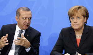 ميركل وأردوغان يدعوان إلى فرض هدنة في سوريا