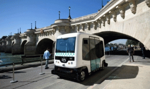 بالفيديو… باريس تجرب حافلة ذاتية القيادة