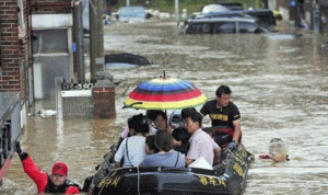 الأمم المتحدة: مقتل 130 شخصاً في فيضانات كوريا الشمالية