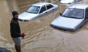 فيضانات تجتاح مناطق عدة في تونس
